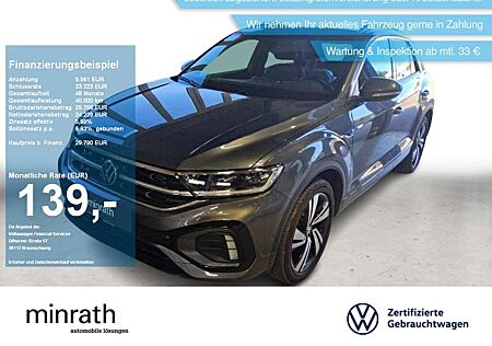 VW T-Roc Volkswagen 1.5 TSI R-Line BLACK+IQ+APP+DAB+AHK