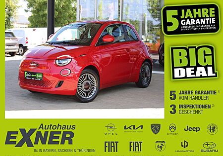 Fiat 500E RED - 23,8 kWh Navi+KlimaA+LM+PDC+AUT+SpurH