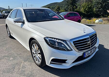 Mercedes-Benz S 500 Lang AMG Line/Fond-TV/Leder-Beige/Distroni