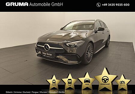 Mercedes-Benz C 220 d T AMG+AHK+Pano+Multikontur+KeyGo+CarPlay