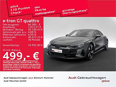 Audi e-tron GT qu. Dynamik+/B&O/Laser/21"Zoll