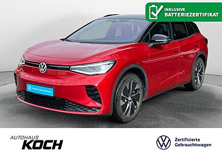 VW ID.4 Volkswagen GTX 4M Pano Navi LED AHK Soudsystem