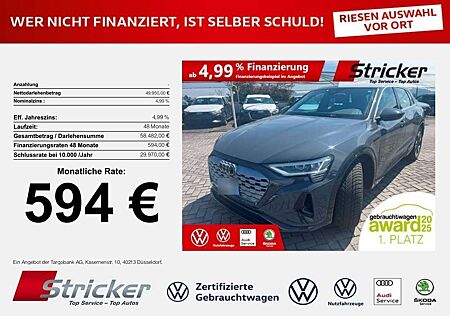 Audi Q8 e-tron advanced 55 594,-ohne Anzahlung Matrix