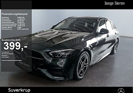 Mercedes-Benz C 200 T // AMG NIGHT DISTR SPUR AHK KAMERA PDC