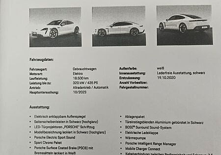Porsche Taycan 4S S