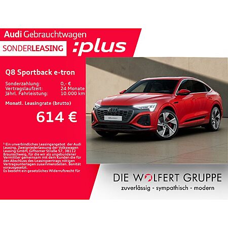 Audi Q8 e-tron leasen