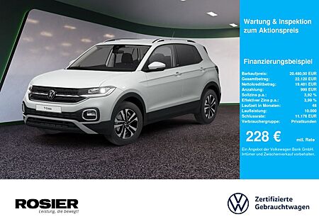 VW T-Cross Volkswagen Life 1.0 l TSI DSG ACC LED NAVI SPURH.