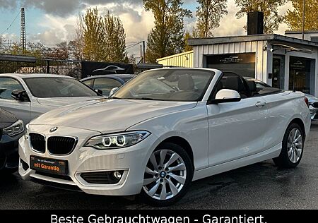 BMW 220i Cabrio Advantage * LED * 1 HAND * TOP GEPFL