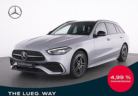 Mercedes-Benz C 200 d T AMG+NIGHT+PANO+AHK+EDW+360°+DISTRONIC+