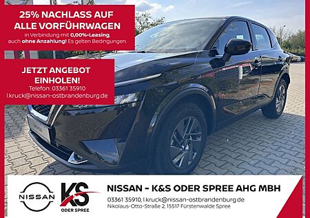 Nissan Qashqai MY22 1.3 DIG-T MHEV 158 PS XTRONIC 4x2 A