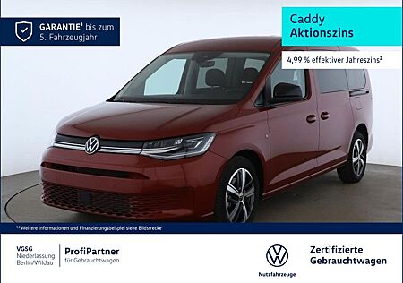 VW Caddy Volkswagen Maxi Life AHK TravelAssist Alarm RFK GJR