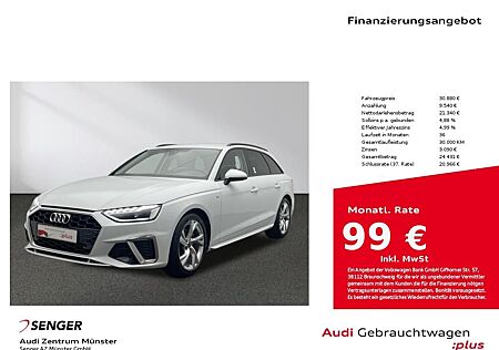 Audi A4 Avant 35 TFSI S tronic S line MMI LED AHK