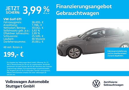 VW Golf Volkswagen GTI 2.0 TSI DSG Navi Kamera ACC LED SHZ