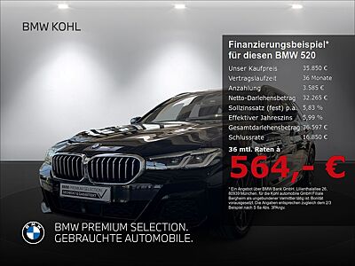 BMW 520 d xDrive Touring M Sport Luftfederung DAB Tu