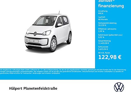 VW Up Volkswagen ! 1.0 move ! 4TÜREN CAM EINPARKHILFE KLIMA
