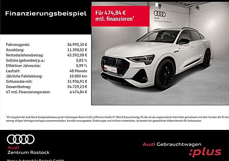 Audi e-tron gebraucht kaufen Audi e-tron Sportback 55 Black Edition S-Line+NAVI+MA