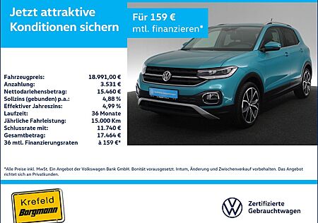 VW T-Cross Volkswagen 1.0 TSI Style LED ACC NAVI KAMERA SHZ