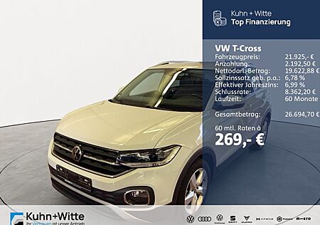 VW T-Cross Volkswagen 1.0 TSI Style *LED*PDC*SHZ*CarPlay*