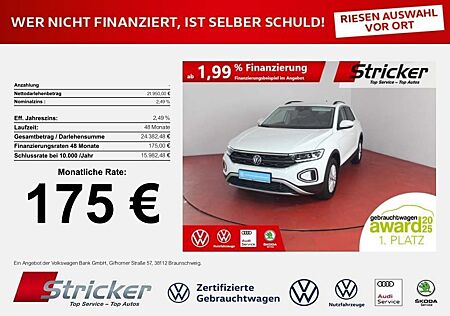 VW T-Roc Volkswagen Life 1.0TSI 175,-ohne Anzahlung Navi Sitzh