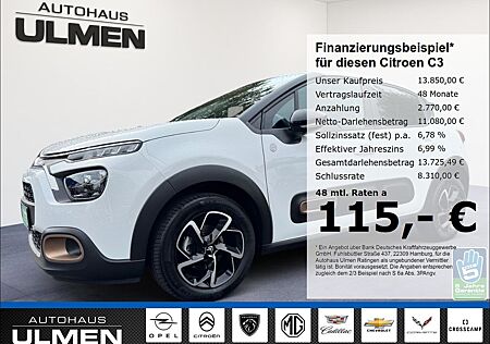 Citroën C3 C-Series PureTech EU6d LED Klimaautom DAB Sp
