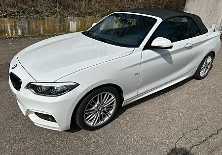 BMW 220i Steptronic Cabrio M Sport/LED/NAVI/HiFi/DAB