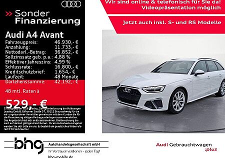 Audi A4 Avant 40 TDI quattro S-tronic S-Line AHK Matr
