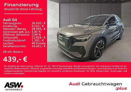 Audi Q4 e-tron Q4 S line 50 e-tron quattro Navi Matrix RFK ACC