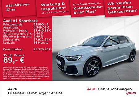 Audi A1 Sportback 25 TFSI S line LED Navi S tronic