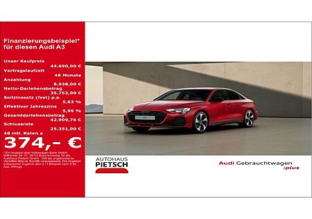 Audi A3 Limousine Kurzheck S line 35 TFSI S tronic Ma