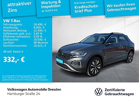 VW T-Roc Volkswagen MOVE 1.5 TSI DSG LED AHK NAV APP TRAVEL
