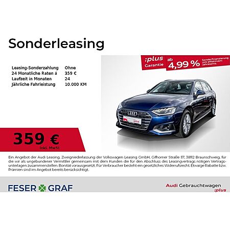 Audi A4 leasen