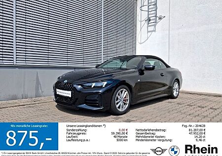BMW 430i xDrive Cabrio M Sportpaket LED Navi ParkAs+
