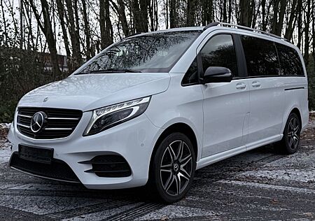 Mercedes-Benz V 250 V250d LANG AMG LINE NIGHT AHK LED 360 ACC 7 Sitz