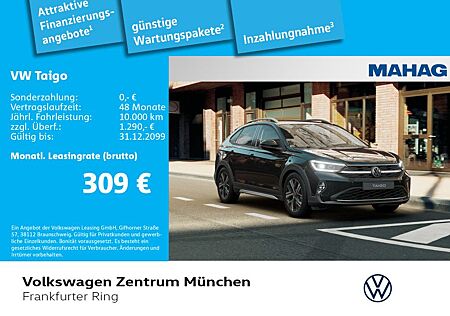 VW Taigo Volkswagen 1.0 STYLE Navi IQ.LIGHT Kamera DSG