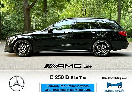 Mercedes-Benz C 250 C 250d AMG Line PanoSD, Keyless, 360°uvm