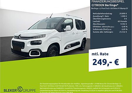 Citroën Berlingo 1.2 PureTech 130 Shine M S&amp EAT