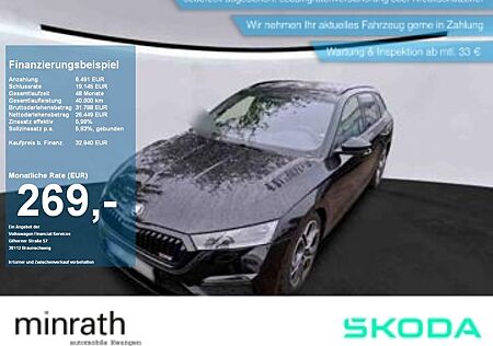 Skoda Octavia Combi 2.0 TDI RS APP AHK DAB LED HUD NAV