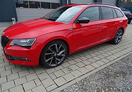 Skoda Superb Combi Sportline 4x4.Standheizung: Panoram