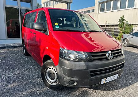 VW T5 Kombi Volkswagen 2.0 TDI KLIMA AHK PDC TÜV 9-SITZER