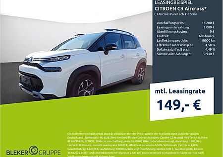 Citroën C3 Aircross PureTech 110 Shine