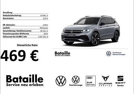 VW Tiguan Allspace Volkswagen 2.0 TSI 4M R-Line *469,- ohne An