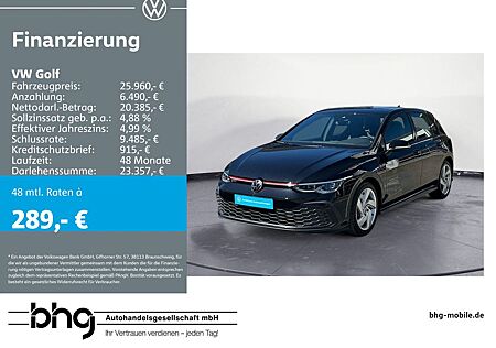 VW Golf Volkswagen 2.0 TSI OPF GTI Sportlenkrad Räder