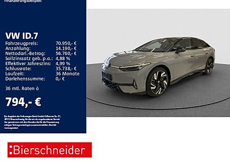 VW ID.7 Volkswagen GTX 4Mo VOLL! AHK PANO WÄPU NAVI H/K ERGO 2