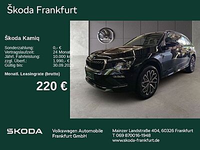 Skoda Kamiq Tour 1,0 TSI DSG AHK/ Komfort Plus/ Fahras