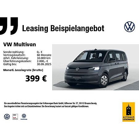 VW T6 Multivan leasen
