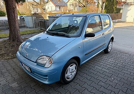 Fiat Seicento , Hellblau, Liebhaber-Auto, TÜV nagelneu
