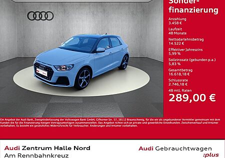 Audi A1 Sportback 25 TFSI advanced