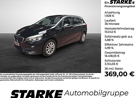 BMW 218i Active Tourer Advantage Navi PDC LM Klima