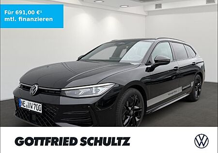 VW Passat Volkswagen R-LINE 2.0 TDI DSG NAVI AHK PANO DCC BLAC