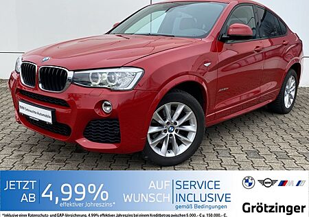 BMW X4 xDrive20d M Sport AHK+RFK+Komfortz+Navi-Prof+